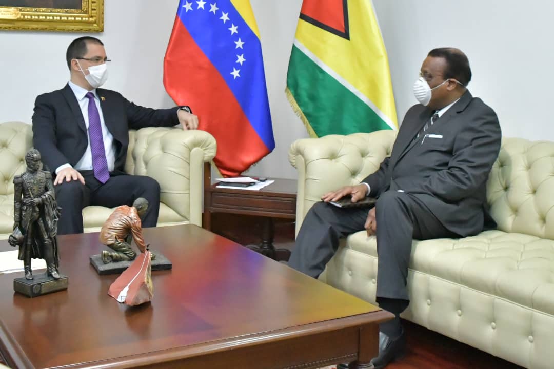 Venezuela ratifica a Guyana que defenderá sus derechos legítimos sobre el Esequibo