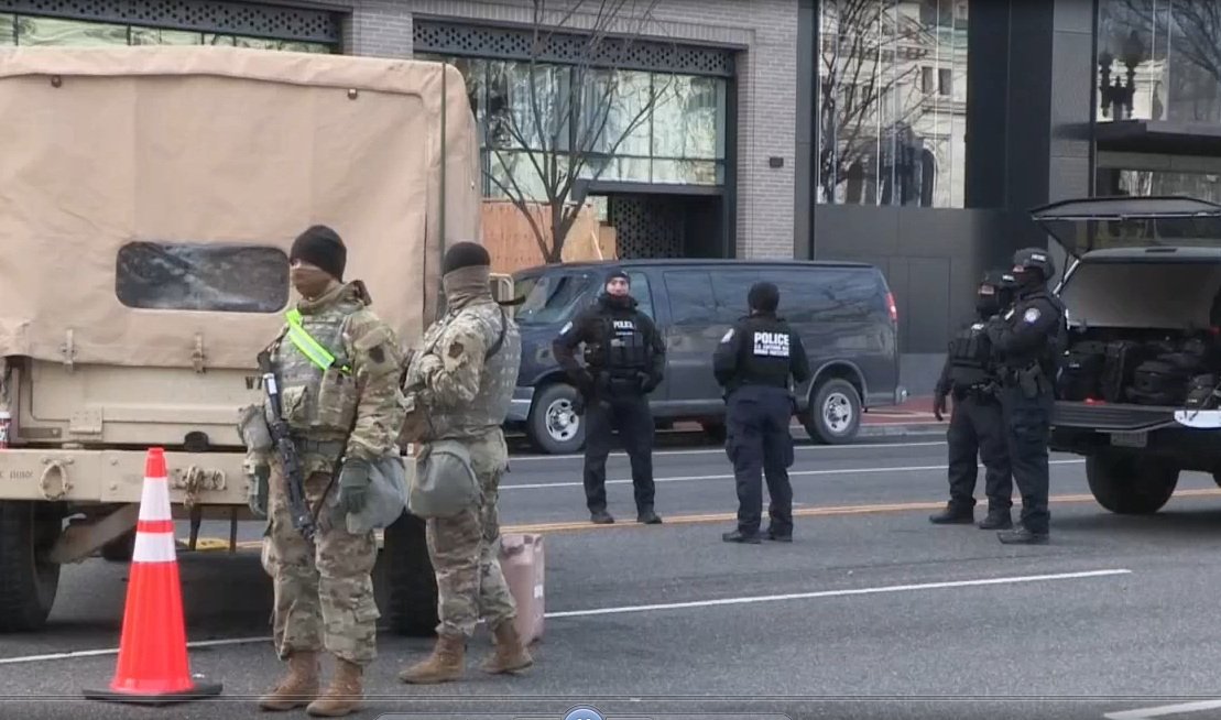 Ataque al Congreso por simpatizantes de Trump cambió esquema de seguridad para toma de posesión de presidente de EE. UU.