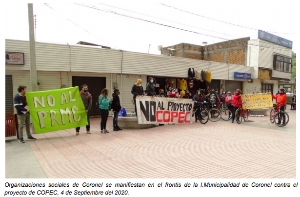 Las instituciones contra los territorios: COPEC amenaza el borde costero de Coronel