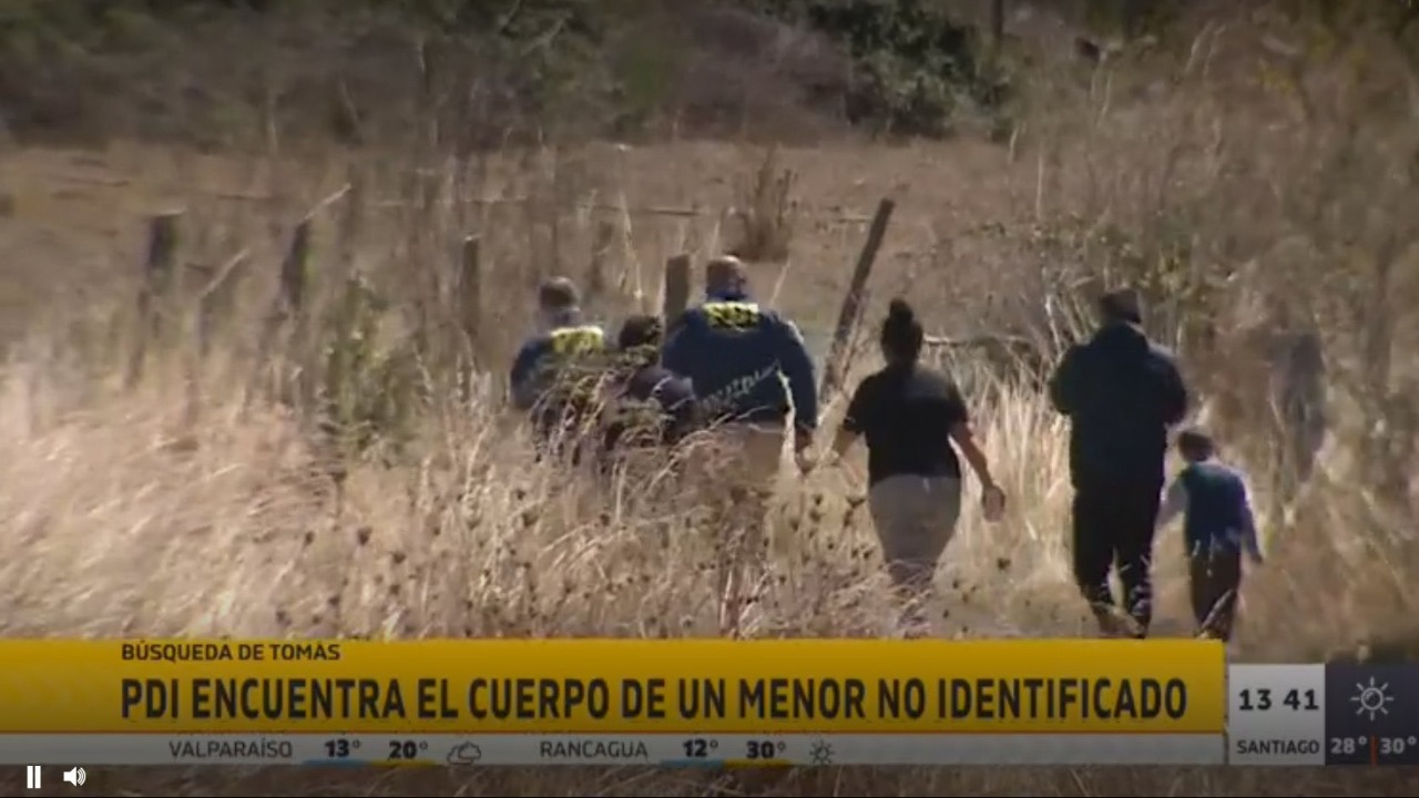 PDI encuentra el cuerpo de un menor no identificado en un fundo en Arauco