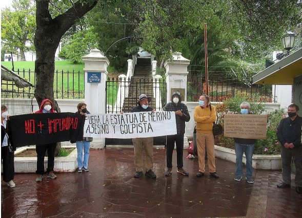 La porfiada lucha de resistencia por la memoria y por terminar con los símbolos de la dictadura