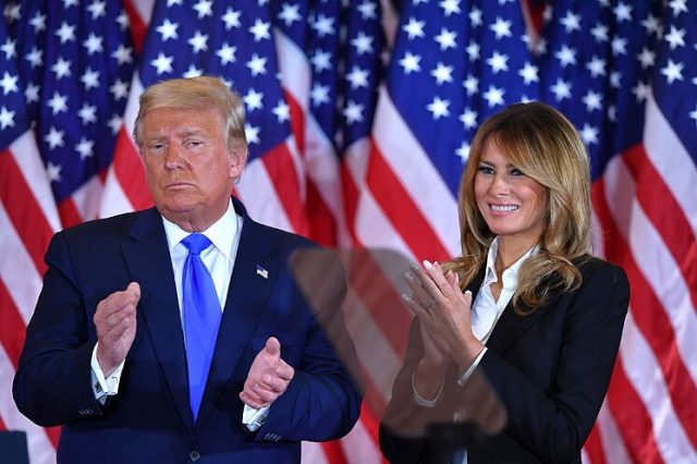 Donald y Melania Trump se vacunaron en secreto contra el coronavirus