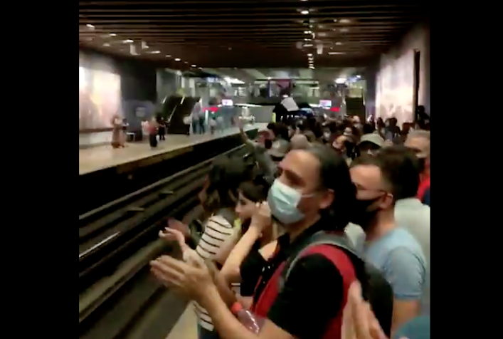 Movilización de trabajadores del Metro obliga a cerrar varias estaciones de la Línea 1