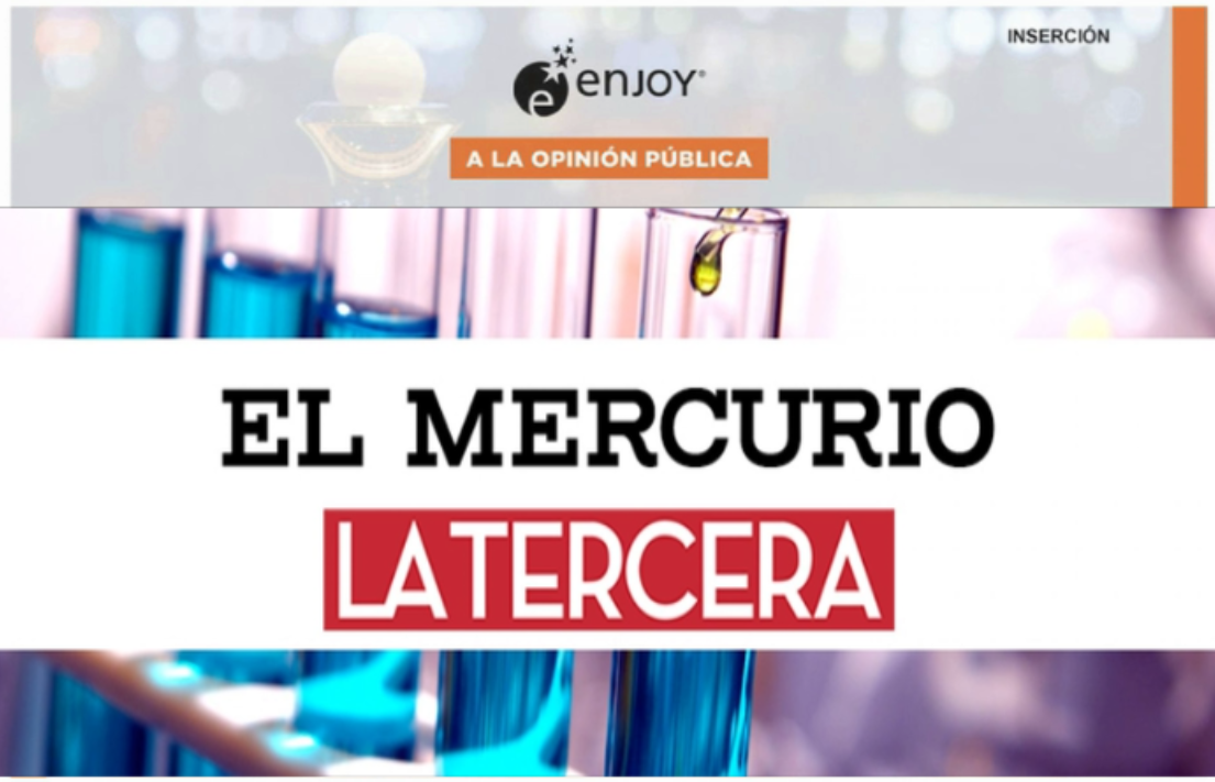 Enjoy publica inserto en La Tercera y El Mercurio, los mismos diarios que han guardado silencio ante denuncias periodísticas del denominado #CasoEnjoy