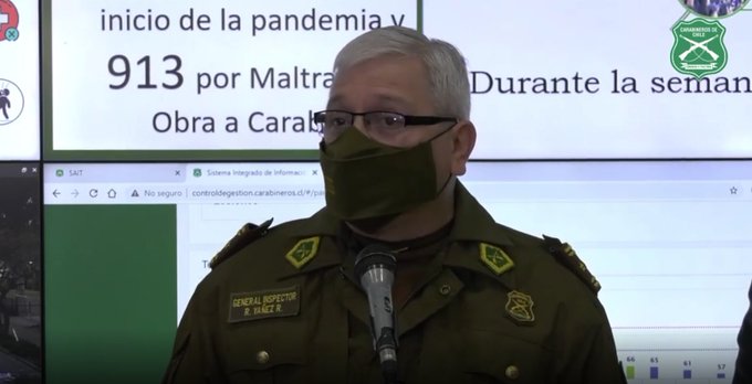 Carabineros dilata sanción a generales, y Yáñez responde a Contraloría que hará “estudio personal” antes de tomar una decisión