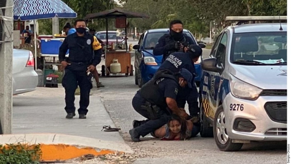 Indignación y conmoción en México por muerte de mujer a manos de la policía de Tulum