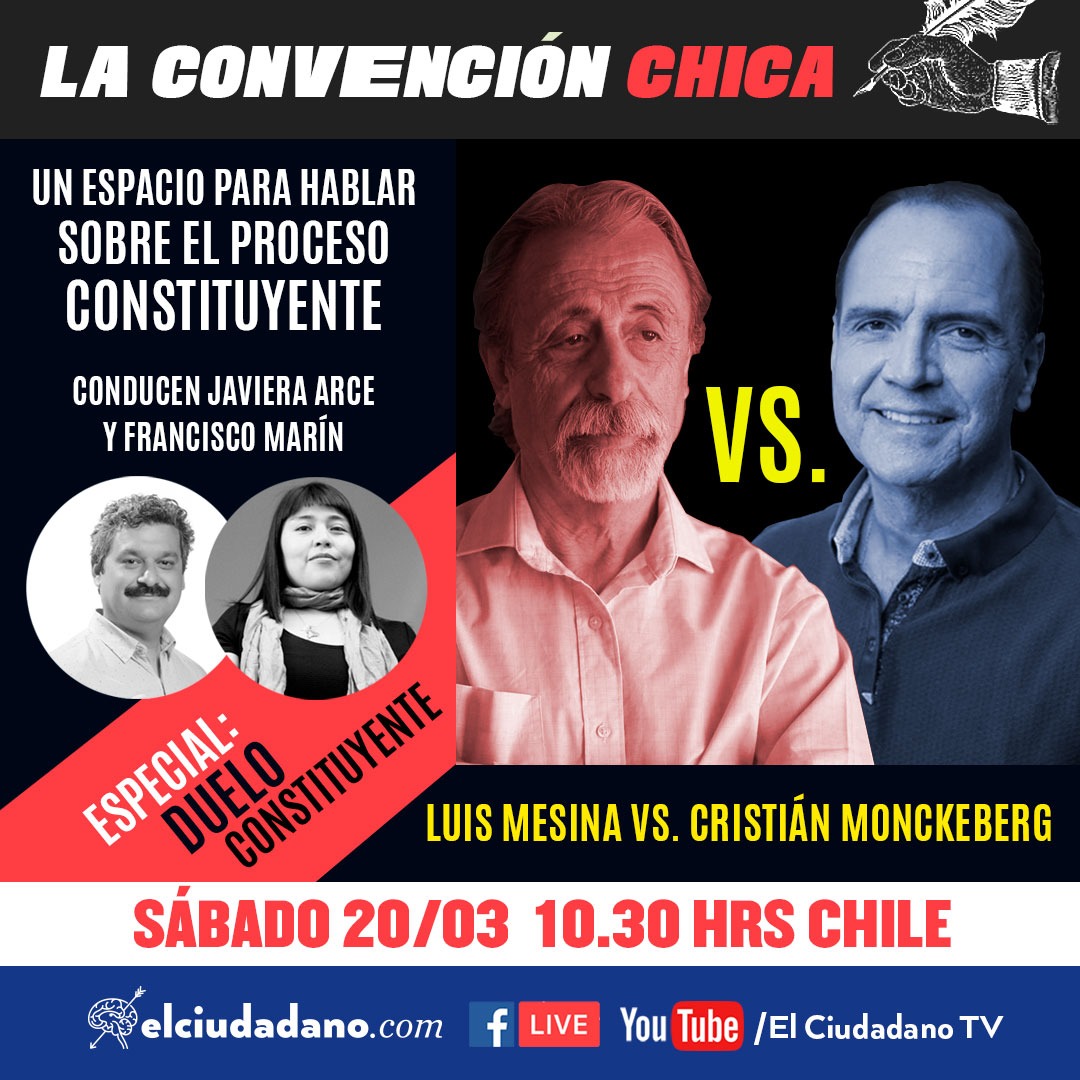Mesina vs Monckeberg: Un debate que sacará chispas en El Ciudadano