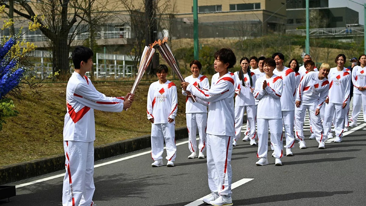 (Video) Inicia relevo de antorcha olímpica en Japón