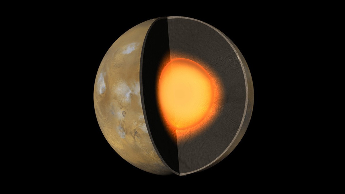 Investigadores descubren que el núcleo de Marte es menos denso de lo pensado