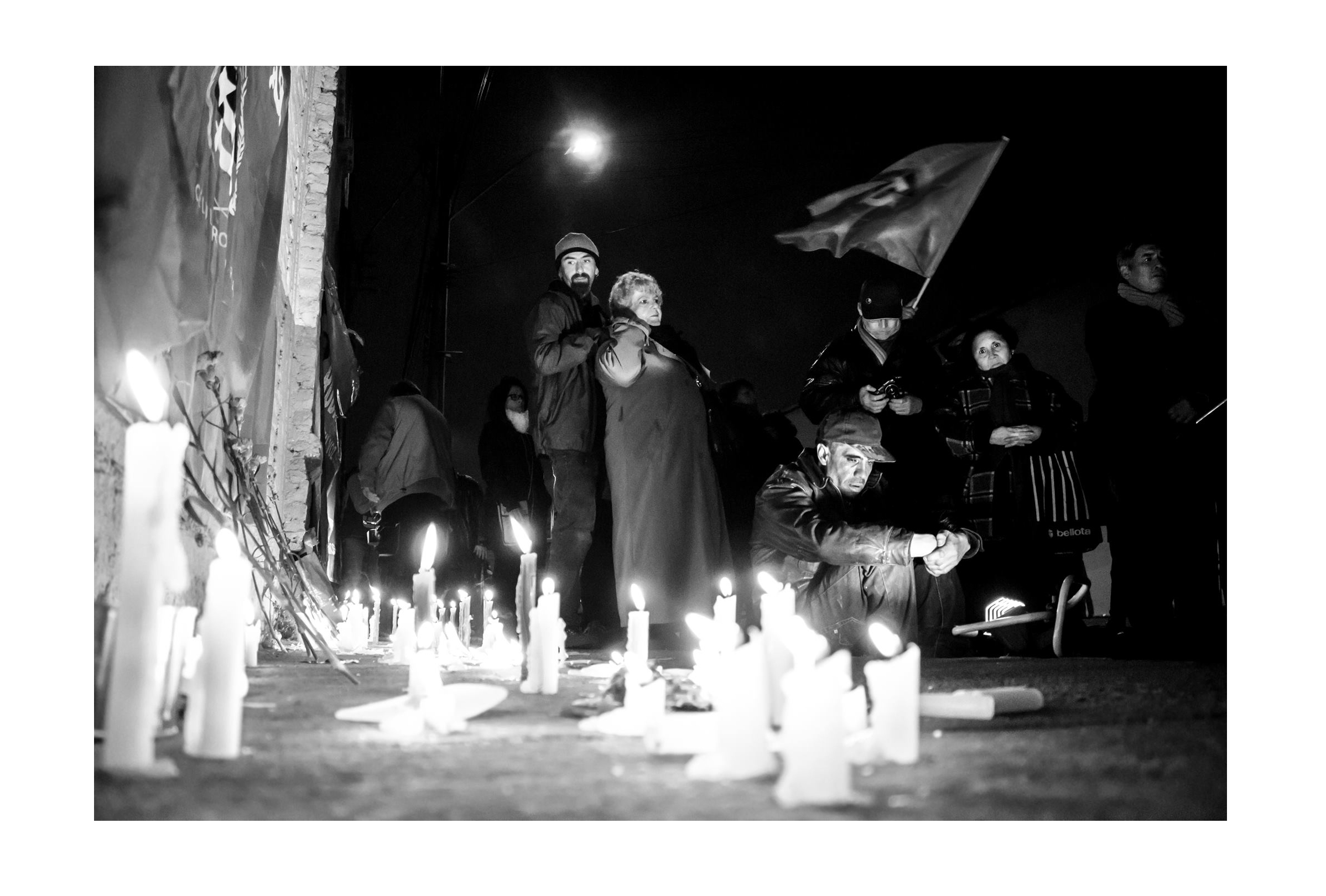 Verónica de Negri en Población Los Nogales. Fotografía de AFI