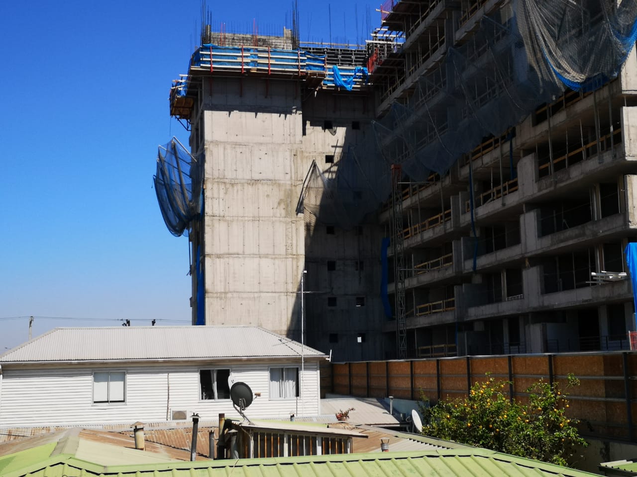 Construcción del edificio