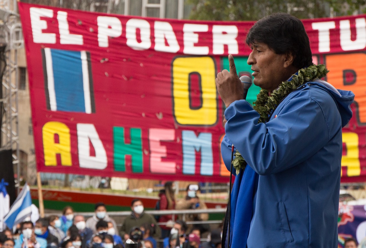 Bolivia: Morales llama a defender el Gobierno ante amenazas de golpe de Estado