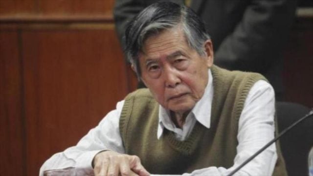 Declaran improcedente recurso de excarcelación para Alberto Fujimori