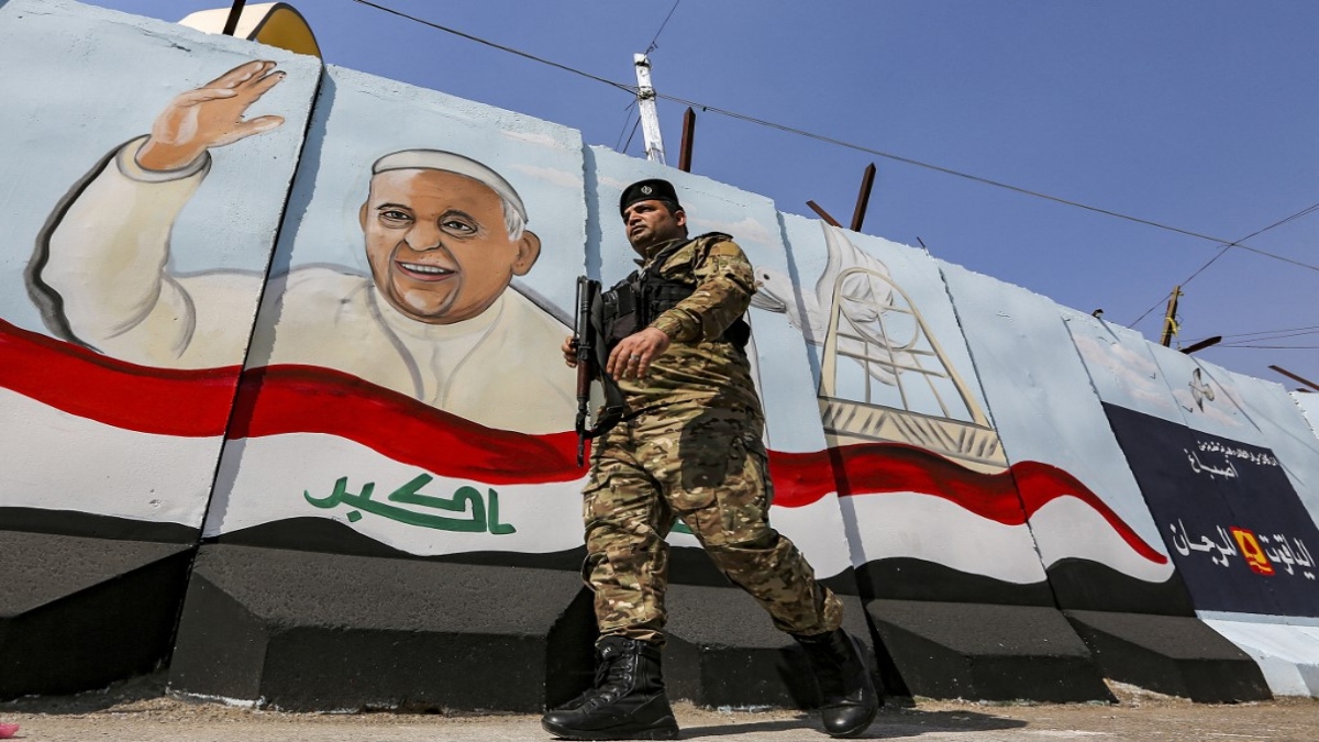 Papa Francisco inicia su histórica visita a Irak: país con población de mayoría musulmana