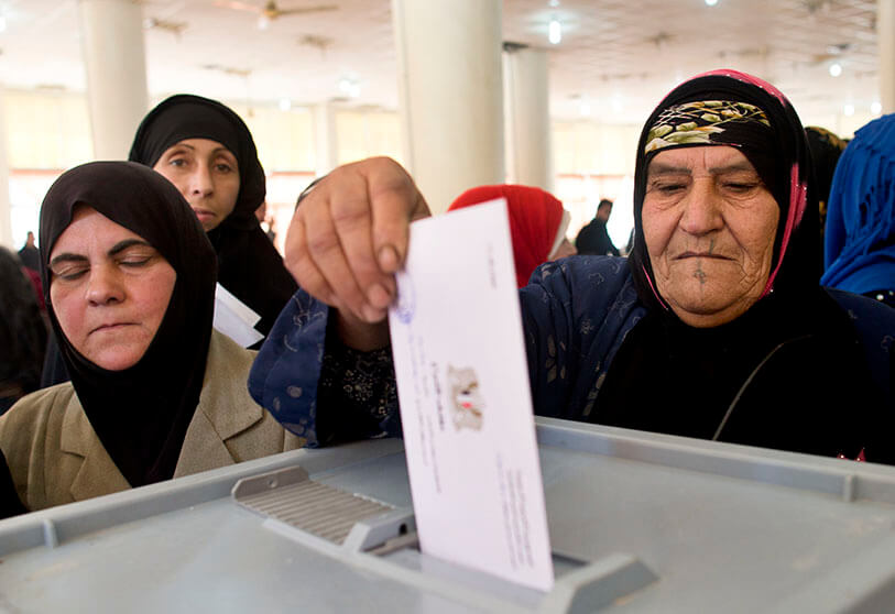 Inicia el conteo de votos en Siria tras cierre de mesas electorales