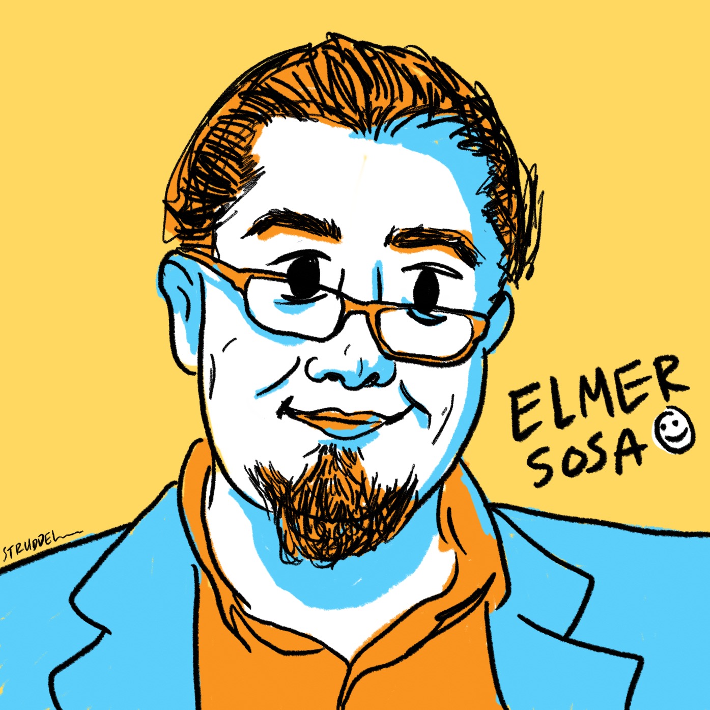 Elmer Sosa monero e ilustrador