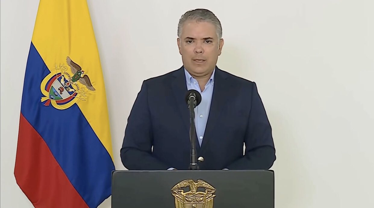 Toque de queda y la vuelta del pico y cédulas, entre las medidas anunciadas por Iván Duque para frenar los contagios por Covid-19 en Colombia