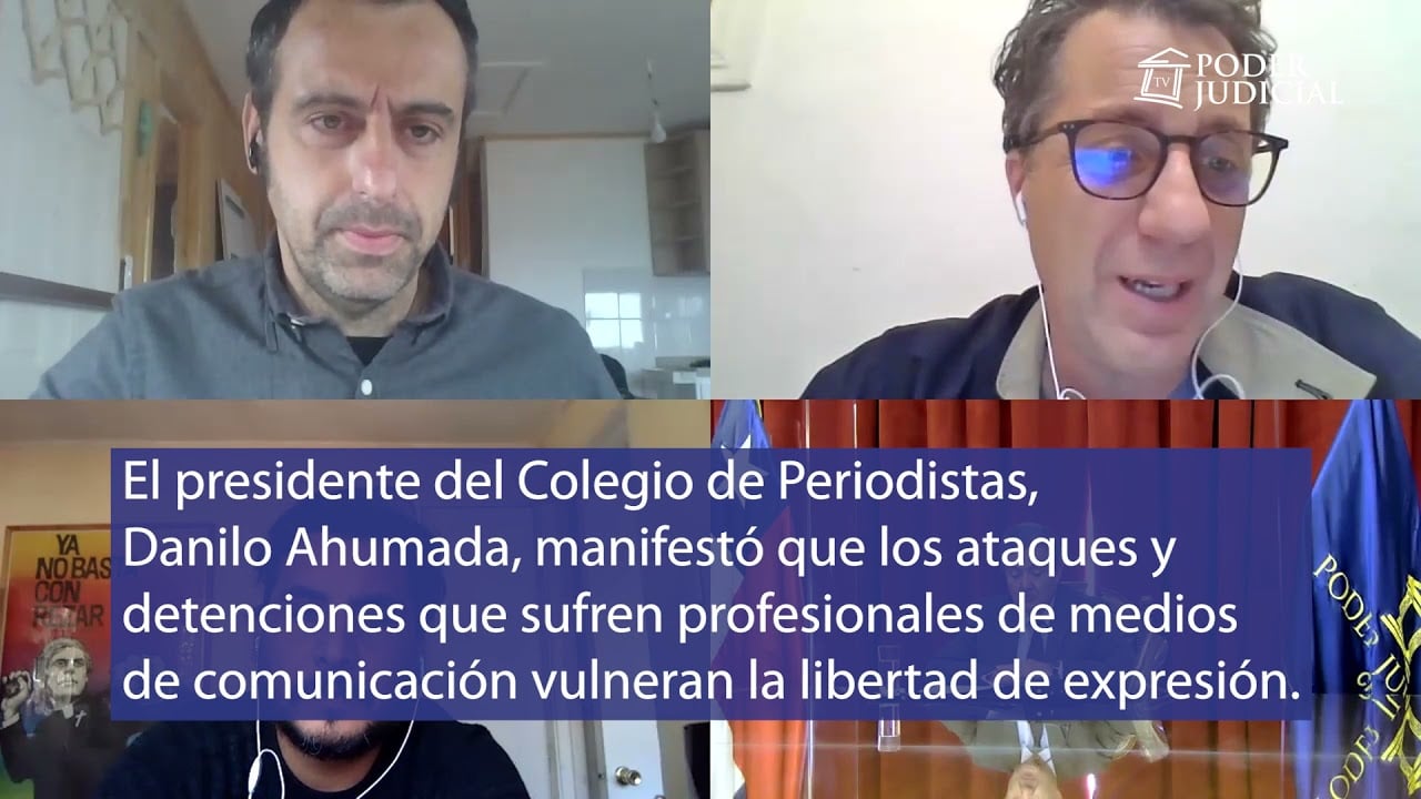 Directiva del Colegio de Periodistas se reunió con presidente de la Suprema por agresiones de Carabineros a la prensa