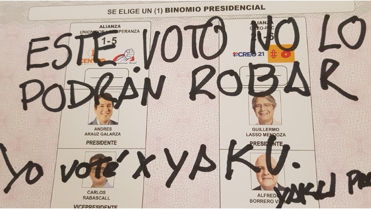 El peso del voto indígena en las elecciones de Ecuador