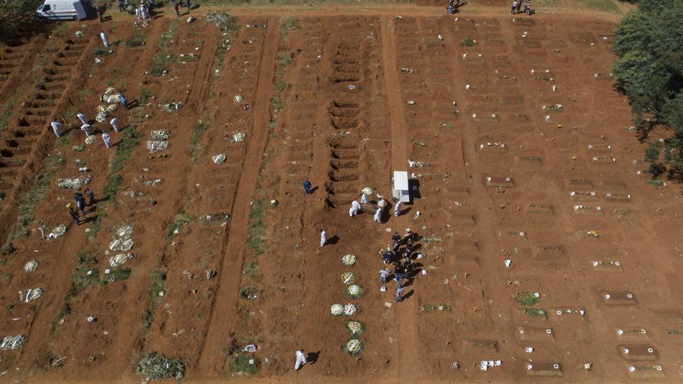 Lamentable: Brasil supera las 360 mil muertes por la COVID-19