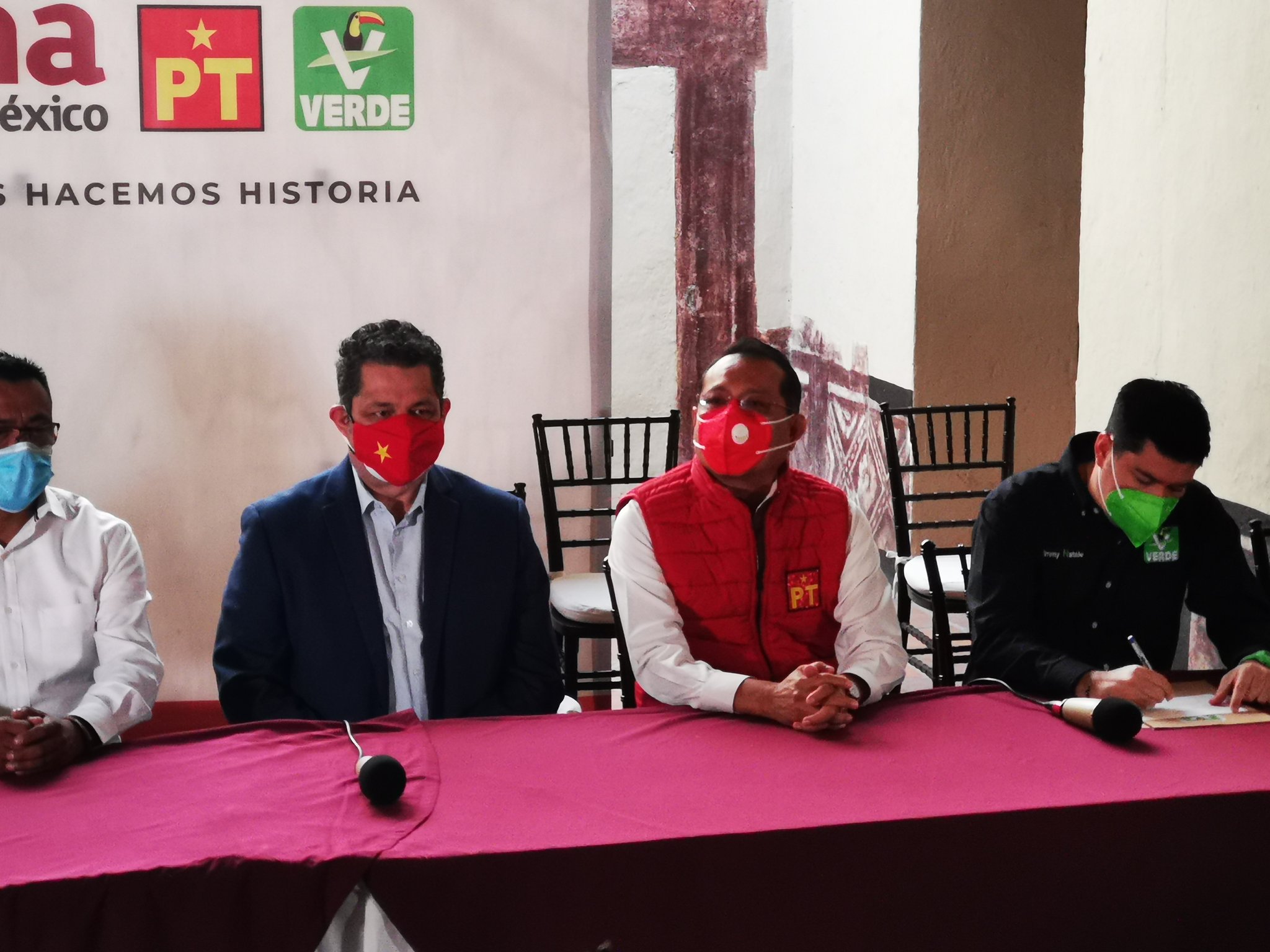 A Mauricio Toledo no lo ubico, su candidatura viene de la dirigencia nacional del PT: Mariano Hernández