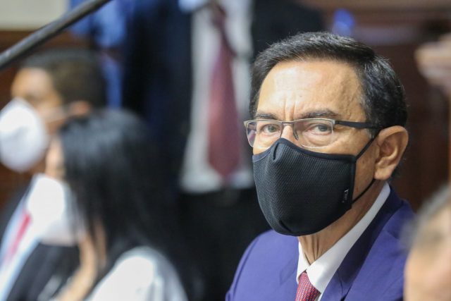 Expresidente de Perú Martín Vizcarra se contagia con Covid-19 pese a estar vacunado