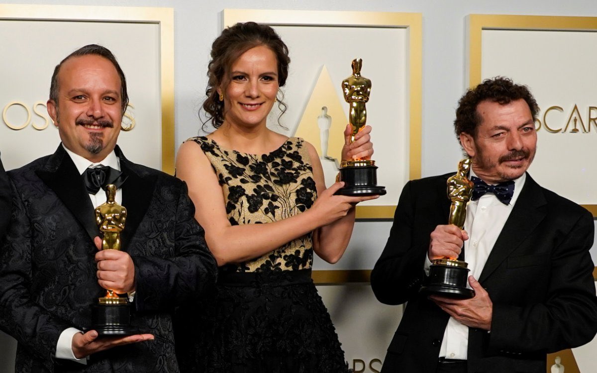 Michelle, Carlos y Jaime, los tres mexicanos que ganaron Mejor sonido de los Premios Oscars de 2021