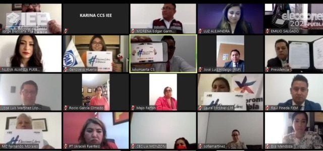 iee y partidos políticos firman pacto por elecciones sin violencia