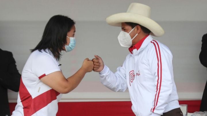 Castillo y Fujimori protagonizaron debate de cara a la segunda vuelta electoral en Perú
