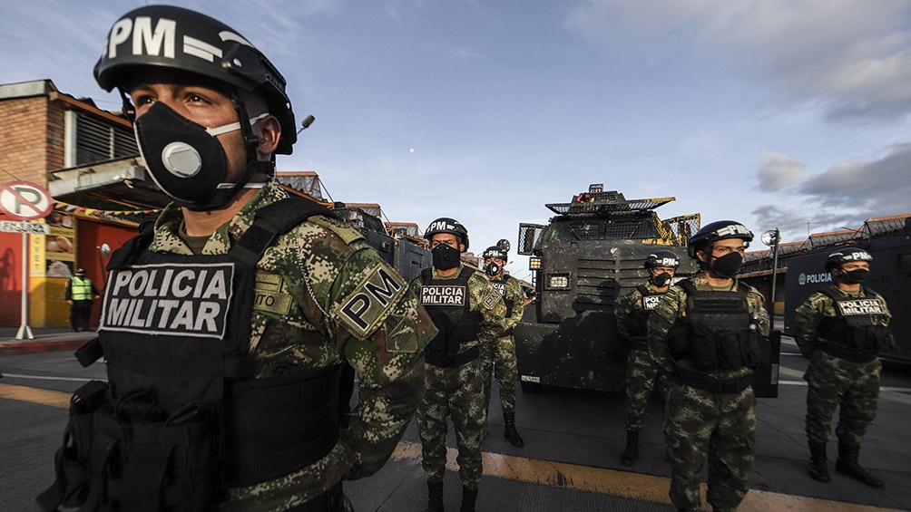 Tras intensas protestas que encendieron el país Duque anunció militarización de las calles de Colombia