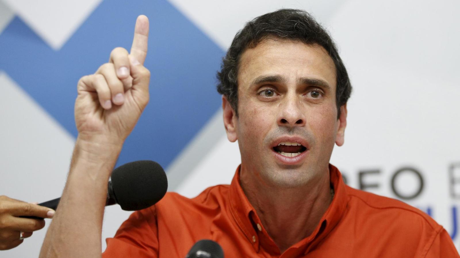 Henrique Capriles reconoce que “hoy la oposición venezolana no es una opción de poder”