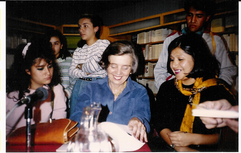 Elena Poniatowska en 1989