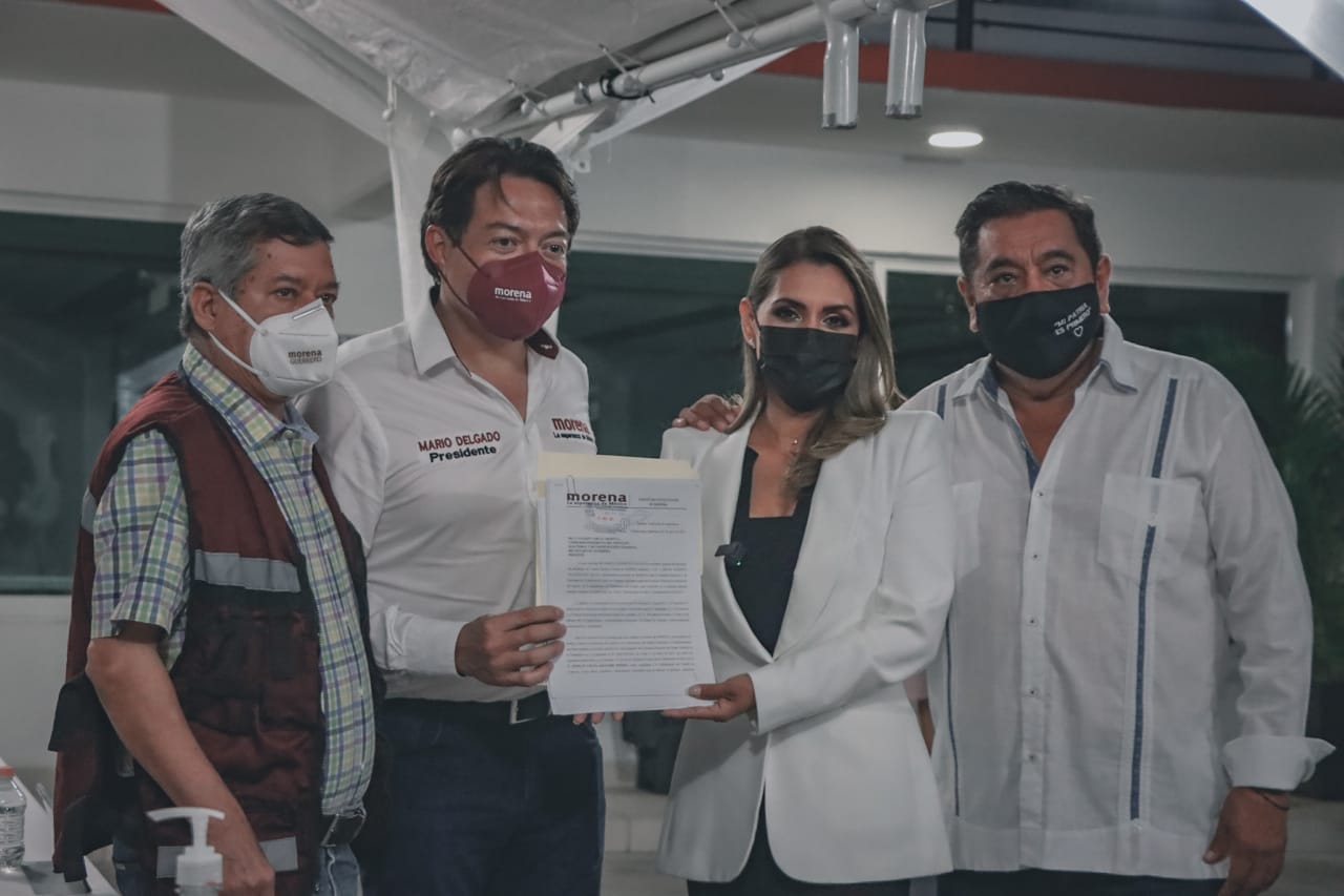 Avalan registro de Evelyn Salgado como candidata por Guerrero