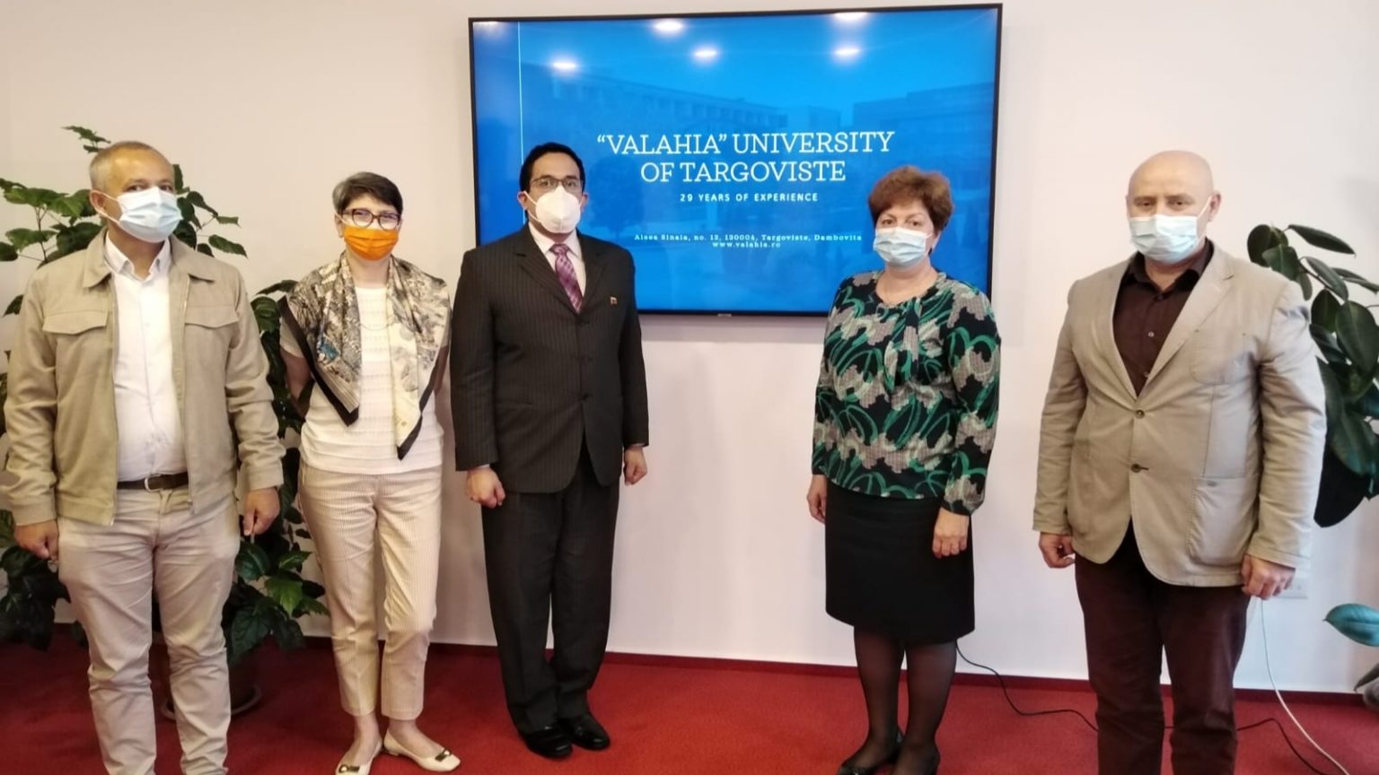 Avanza programa de intercambios académicos entre Venezuela y la Universidad rumana Valahia de Târgoviște