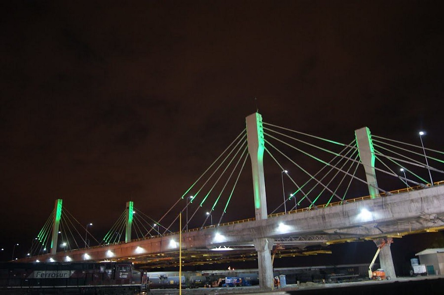 Puente Atirantado, FOTO POR PERIÓDICO CENTRAL