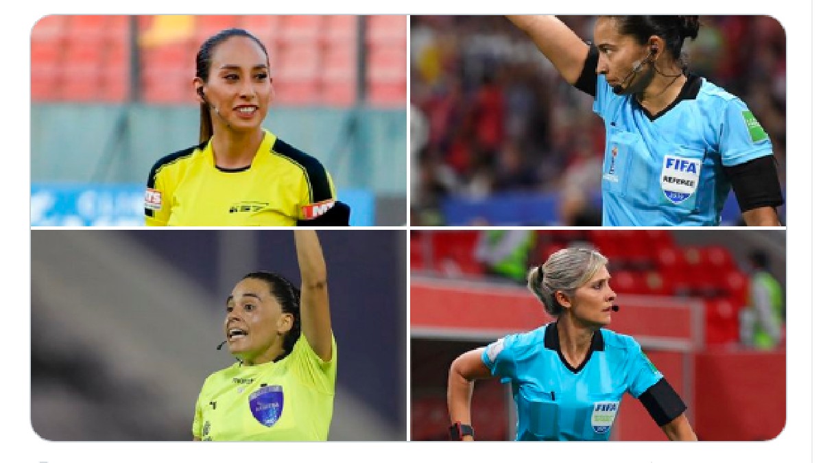¡Histórico! Conmebol designa primer equipo arbitral femenino para juego de Copa Libertadores
