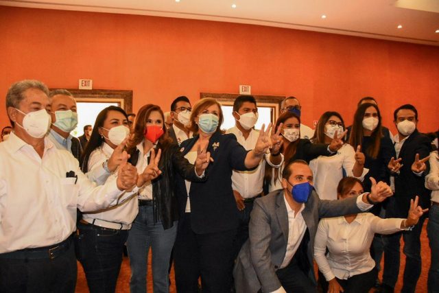 Aspirantes a curul federal de Va por México, contra la violencia