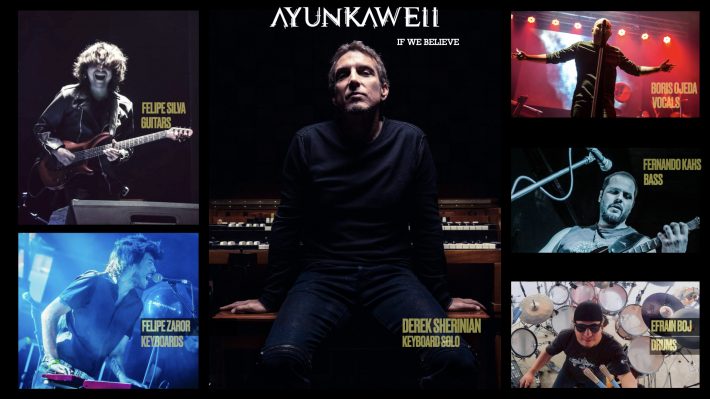 Ayunkawell anuncia lanzamiento de su primer single junto a la colaboración de Derek Sherinian