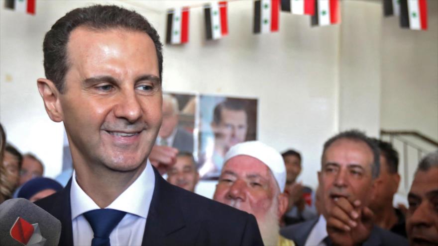Con 95 % de los votos, Bashar al Assad gana presidenciales de Siria