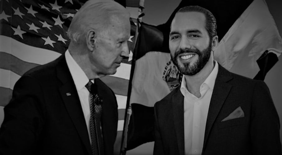 What is happening to Nayib Bukele and his relationship with the Joe Biden administration?