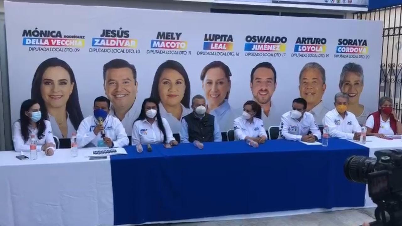 Candidatos de Va por Puebla al Congreso local