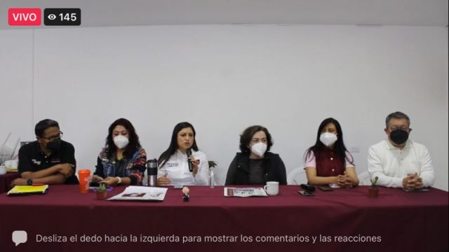 Claudia Rivera no denunciará violencia política; “se debe perseguir de oficio”, exige al IEE