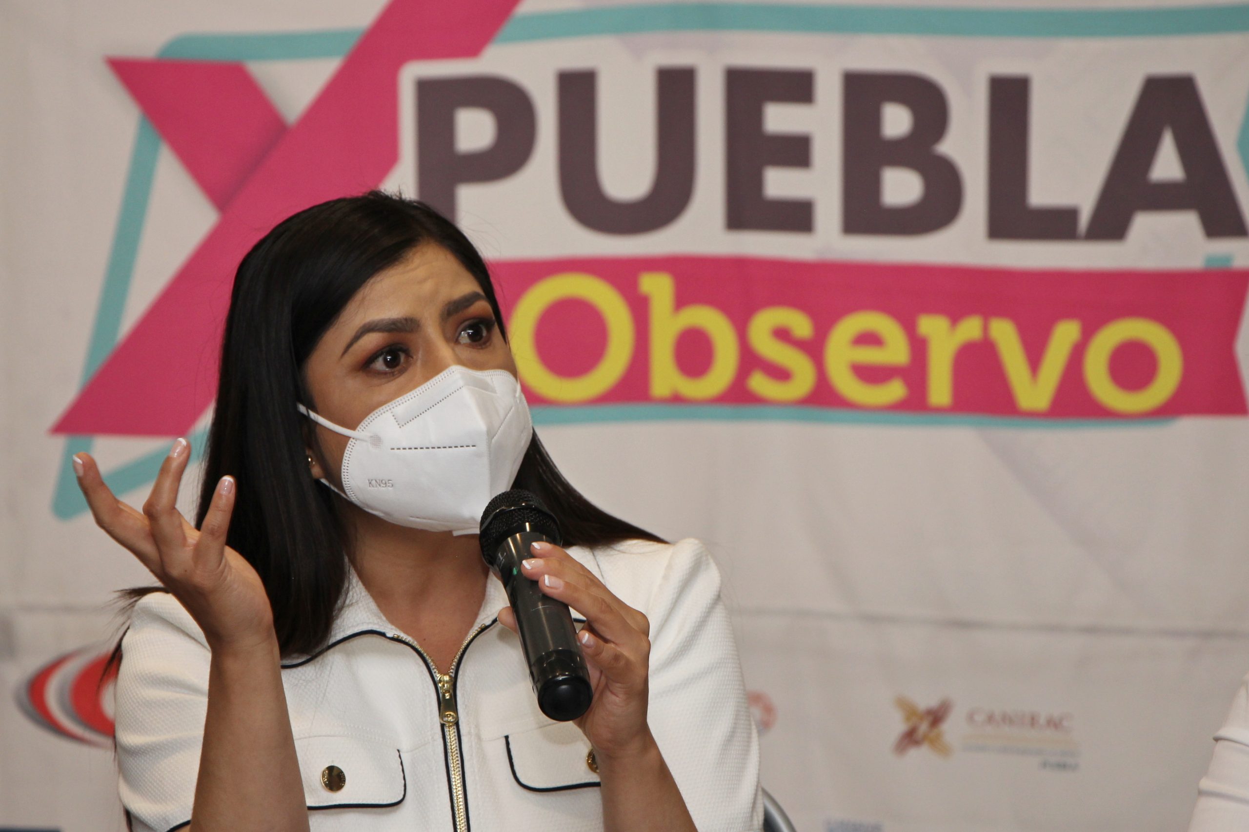 Lamenta Claudia Rivera apoyo morenista a Rivera Pérez