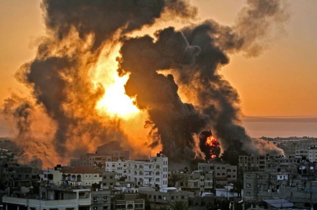 (Video) Gaza bajo ataques entre Israel y Hamás