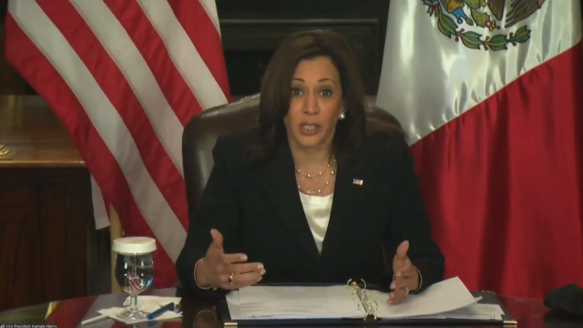 La vicepresidenta de Estados Unidos, Kamala Harris