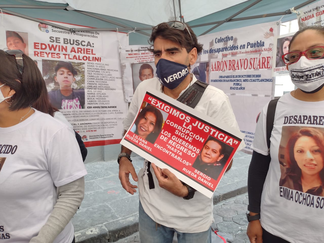 Reclama Colectivo aprobar Ley de Desaparecidos en Puebla