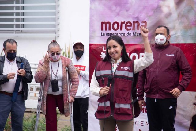 Exige Lizeth Mejorada debate entre aspirantes a la diputación por el Distrito local 17