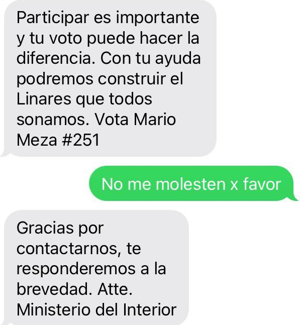 Denuncian ante Contraloría propaganda electoral enviada desde Ministerio del Interior para favorecer a candidato a alcalde de RN en Linares