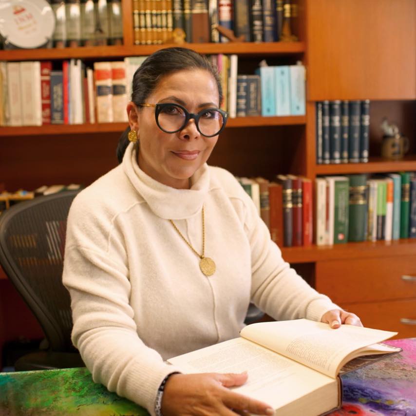 La aspirante a candidata independiente, Norma Romero Cortés