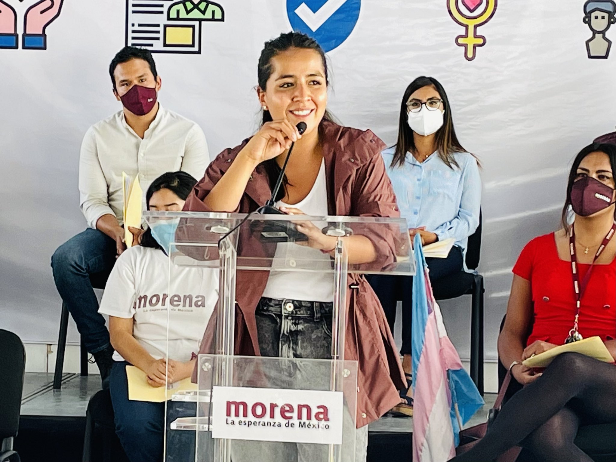 Paty Ortiz, candidata a la alcaldía de Magdalena Contreras: «En esta elección se están jugando dos proyectos, el de los que destruyeron a este país y el de la transformación»